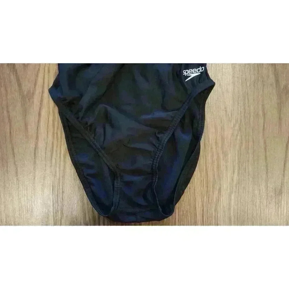 Speedo Black One-Piece Women's Swimsuit size 10 - Picture 8 of 16